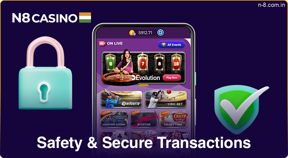 Ensuring Safe Transactions at N8 Casino